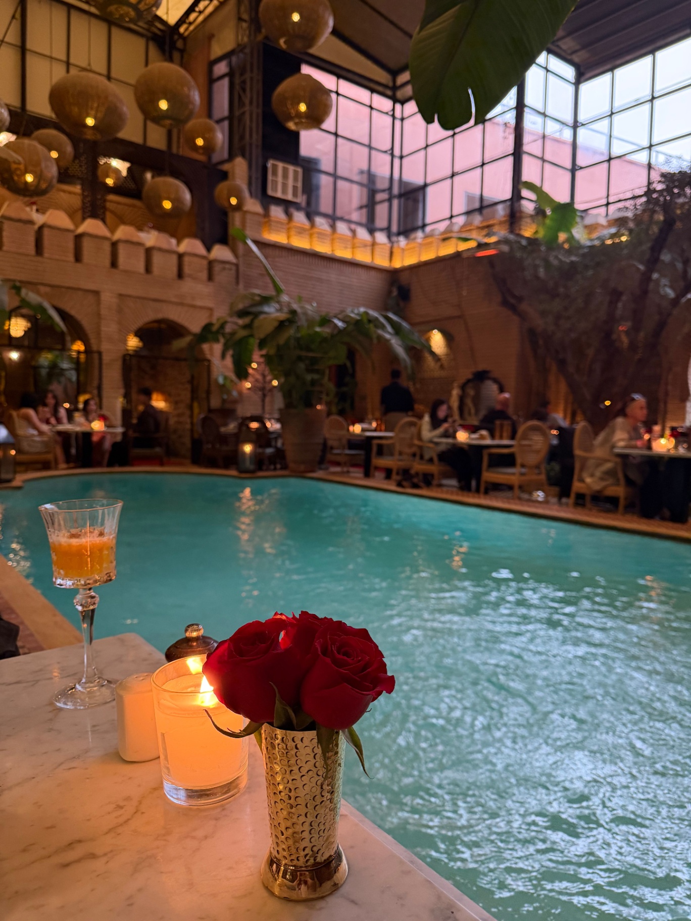 Vue patio